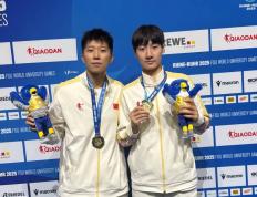 李星诺、赵若含！为国争光！