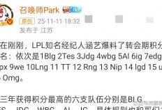 LPL转会新规引发巨震！BLG登顶积分榜，ON离队前景成谜